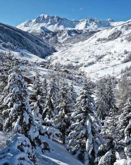 شقة T2/3 6Pers & Pied Des Pistes & Piscine Chauffee فارْ المظهر الخارجي الصورة