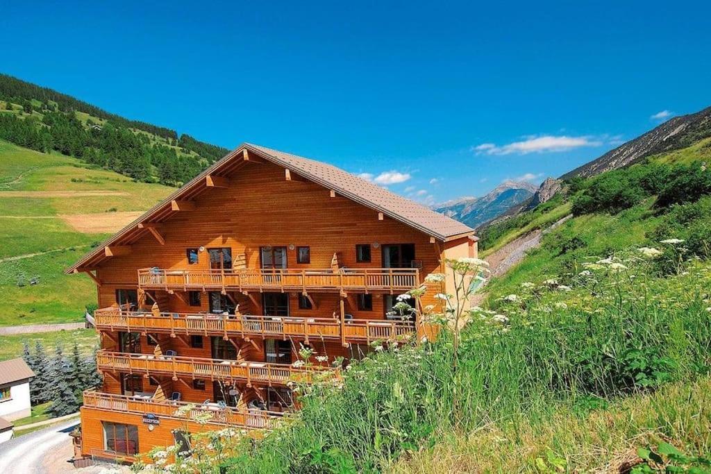 شقة T2/3 6Pers & Pied Des Pistes & Piscine Chauffee فارْ المظهر الخارجي الصورة