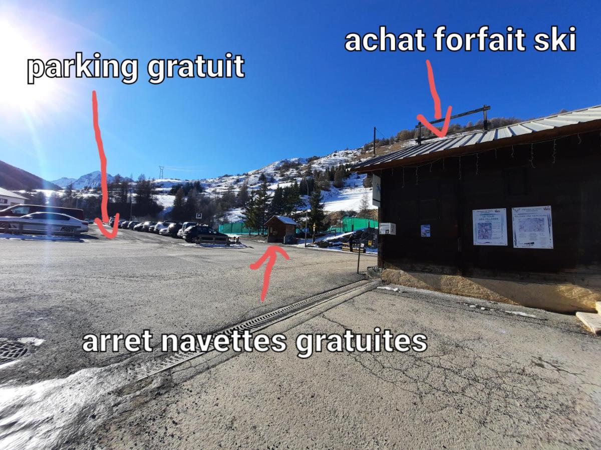 شقة T2/3 6Pers & Pied Des Pistes & Piscine Chauffee فارْ الغرفة الصورة