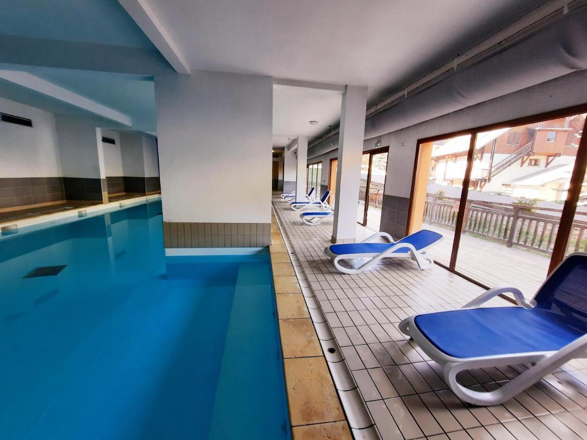 شقة T2/3 6Pers & Pied Des Pistes & Piscine Chauffee فارْ المظهر الخارجي الصورة